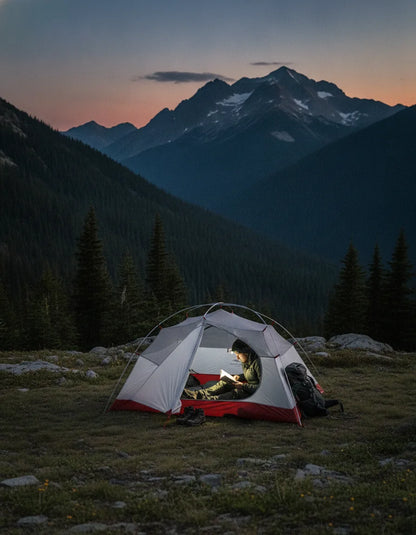 Tente Trekking 3 Places Ultra-Légère 4 Saisons