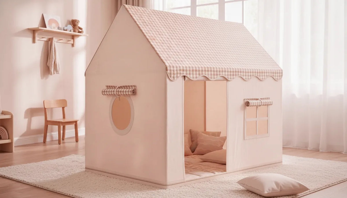 Cabane Enfant Intérieur Spacieuse & Sécurisée
