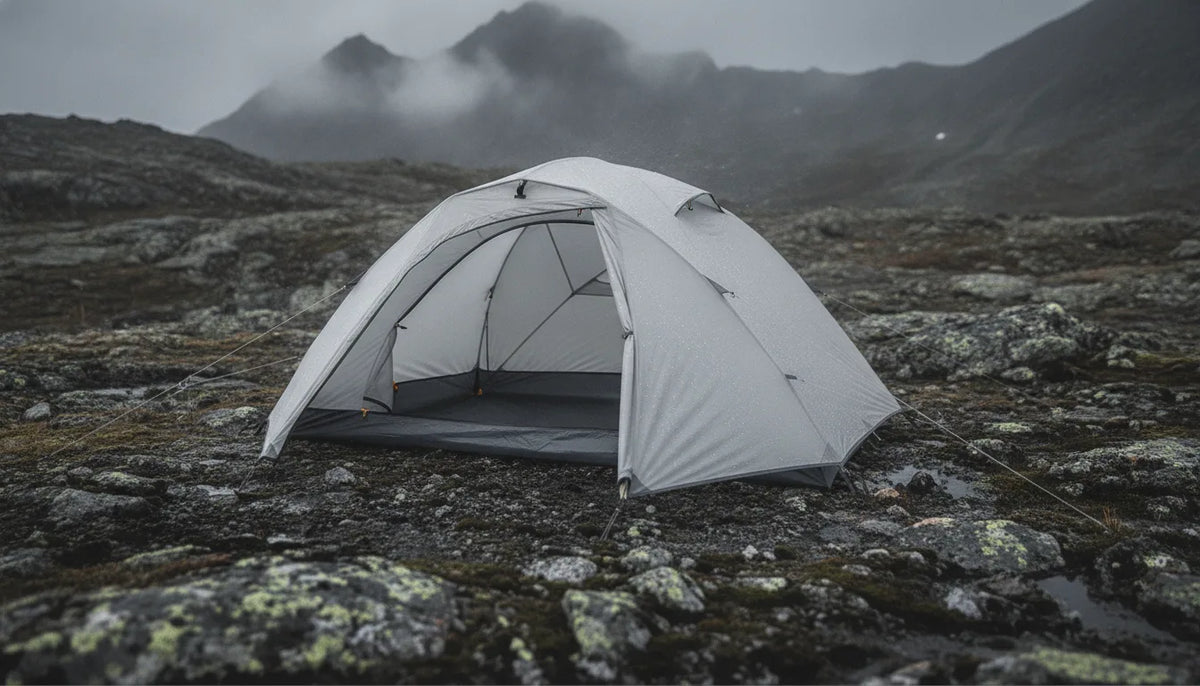 Tente Trekking 3 Places Ultra-Légère 4 Saisons