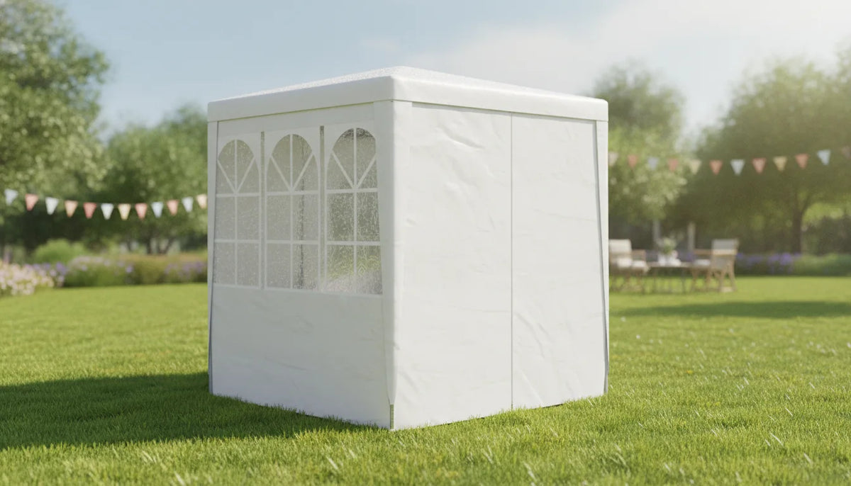 Tente de réception 2x2m : Abri élégant et pratique