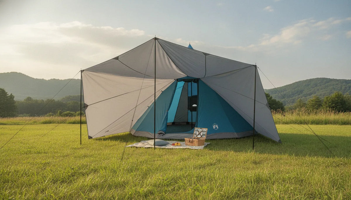 Tente Tipi Familiale 8 Personnes - Confort & Style Camping