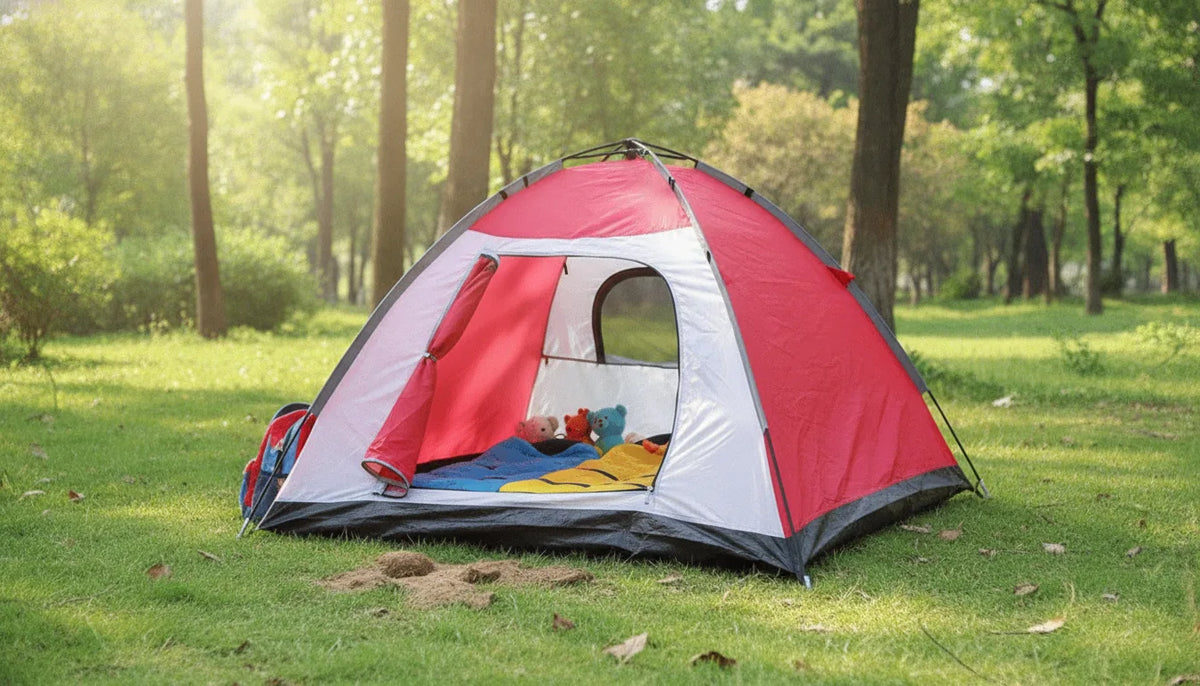 Tente Automatique Enfant 2 Places - Aventure & Jeu