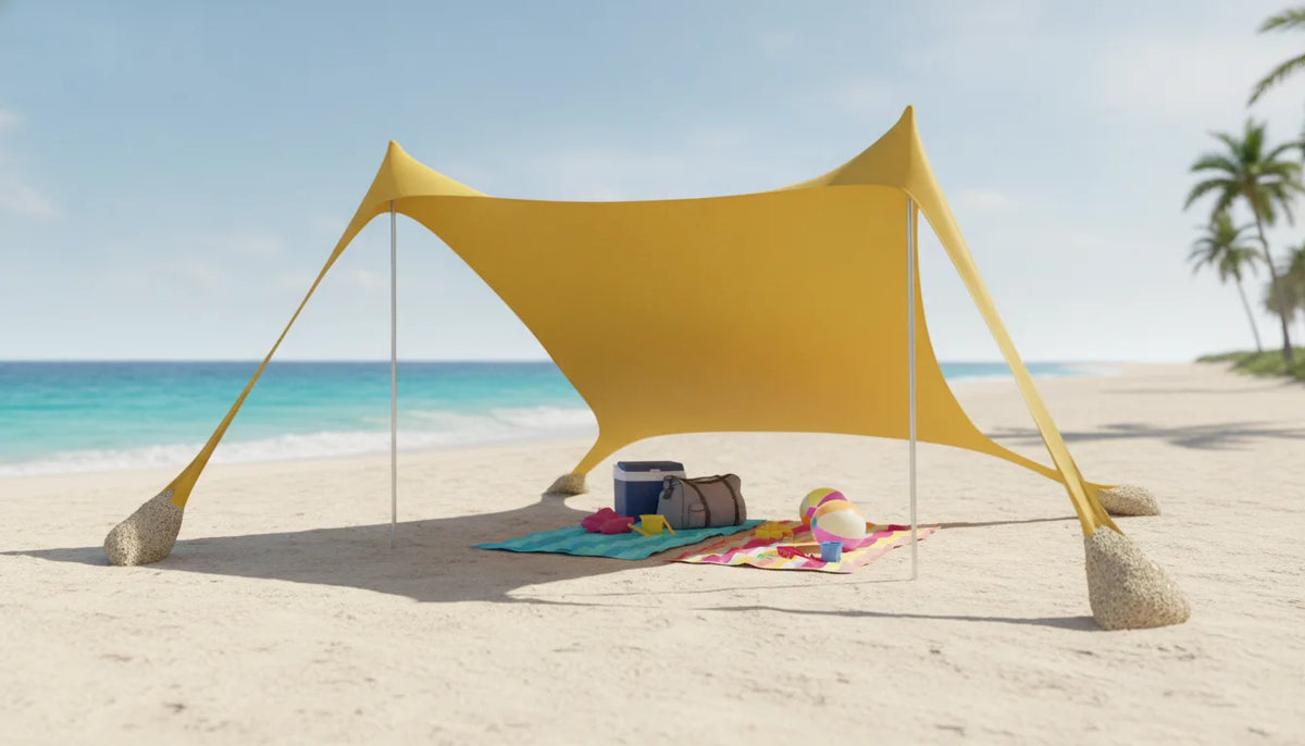 Tente de Plage XXL Anti-UV 8 Personnes