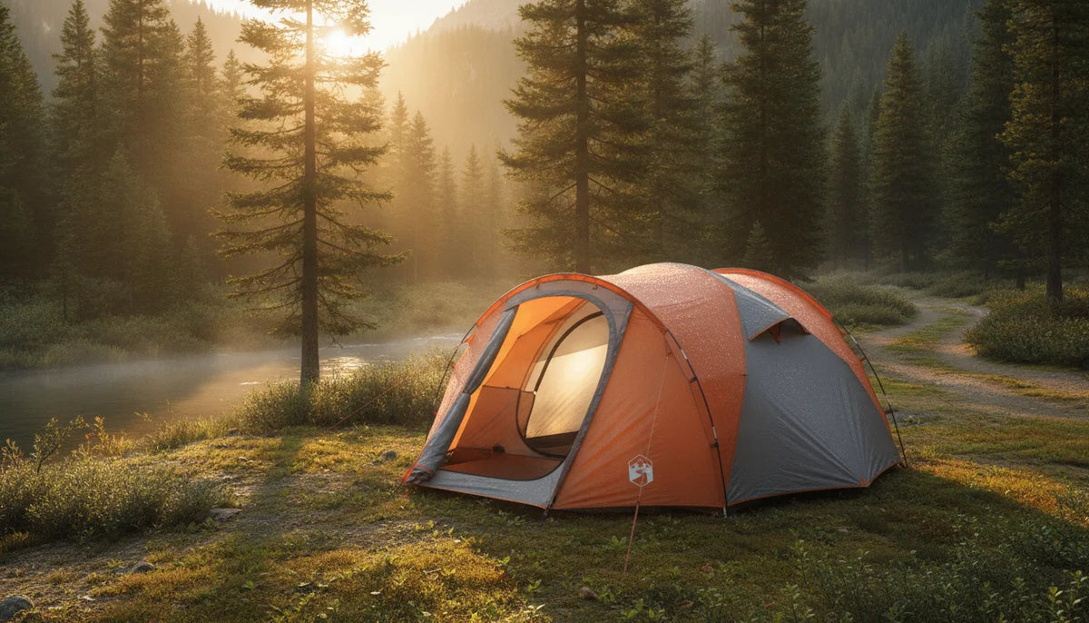 Tente Camping 4 Places : Montage Rapide & Confort