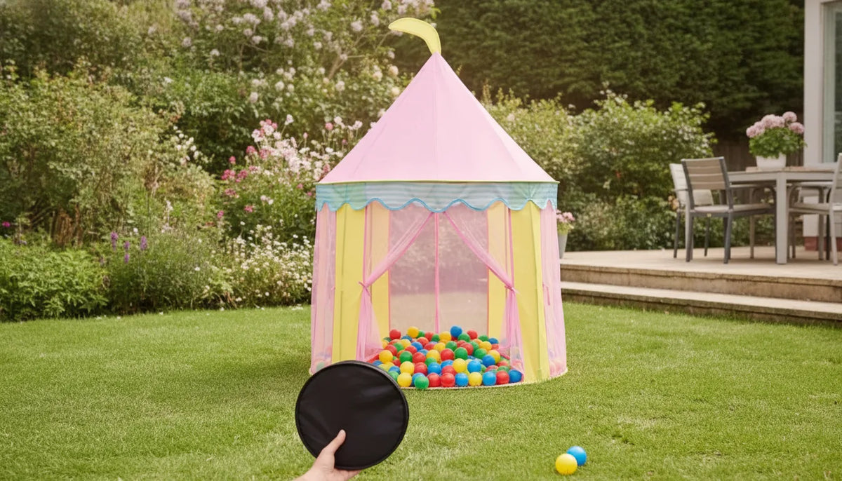 Tente Château Rose Pop Up Enfant