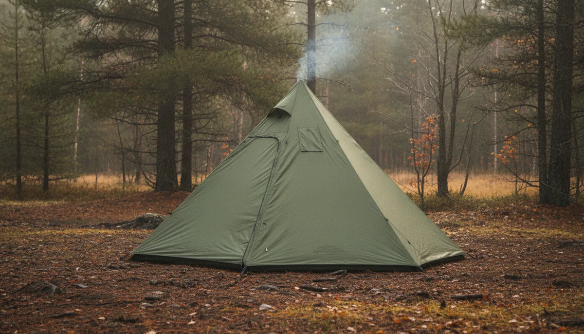 Tente Tipi 6 Personnes 4 Saisons - Confort & Robustesse
