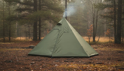 Tente Tipi 6 Personnes 4 Saisons - Confort & Robustesse