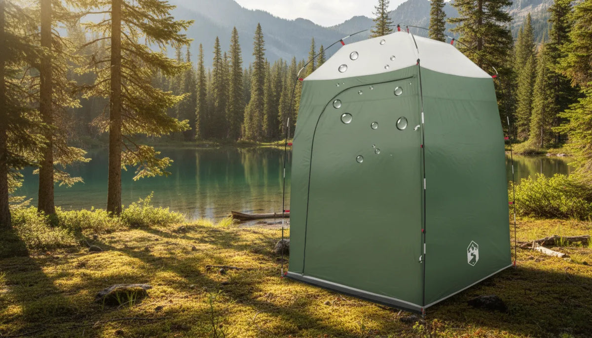 Tente de Toilette Camping Nomade - Intimité & Confort Extérieur