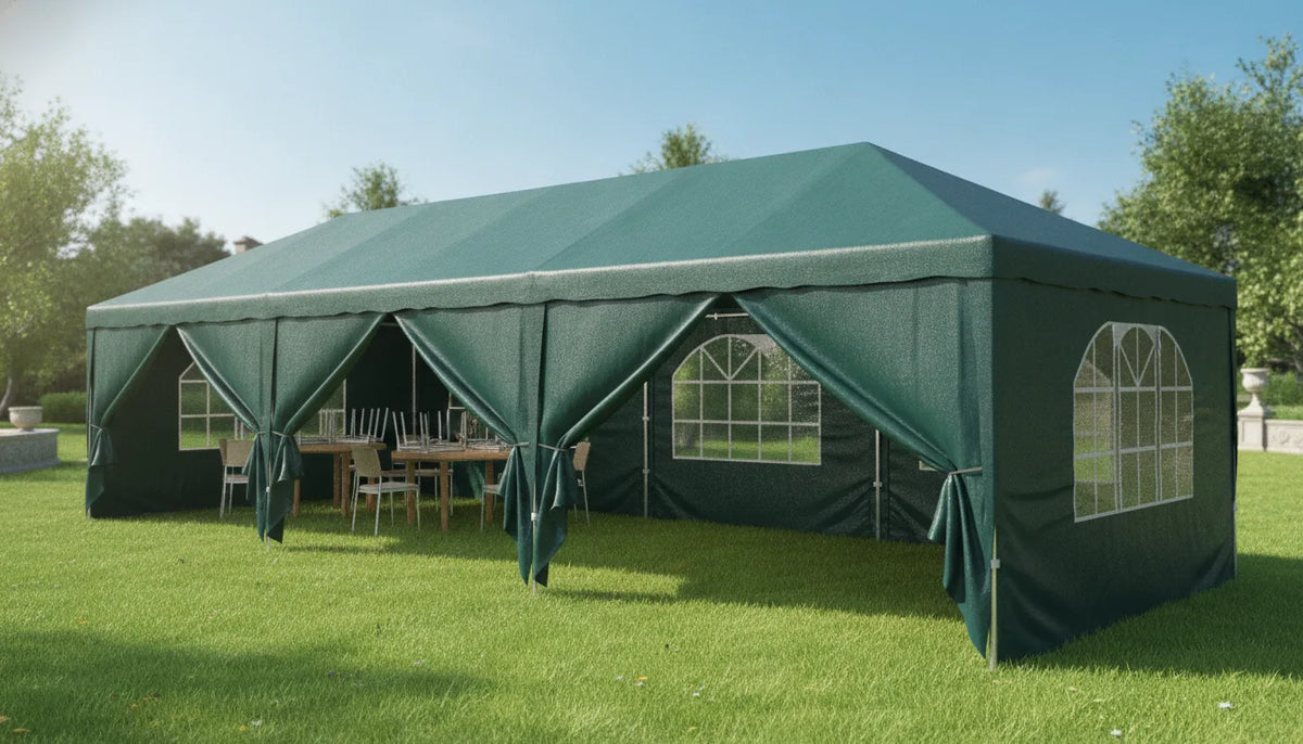 Tente de Réception 3x9m - Abri Événementiel Polyvalent