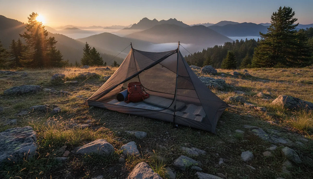 Tente Trekking 1P Ultra-Légère & Compacte