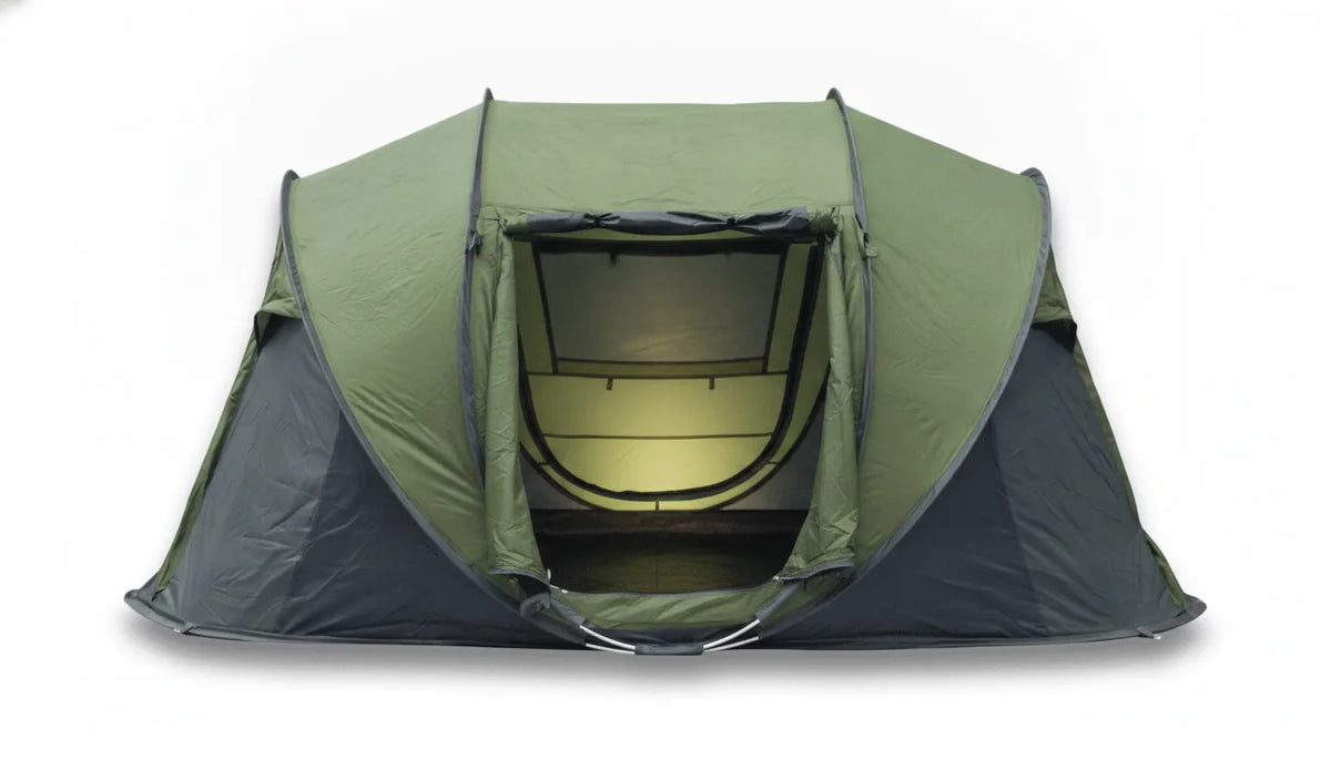 Tente 4 Places 2 Secondes : Camping Familial Instantané