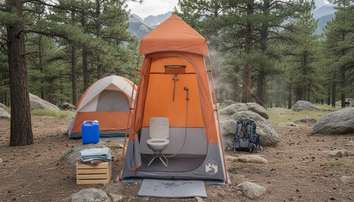 Tente WC & Douche Camping Privative 225cm