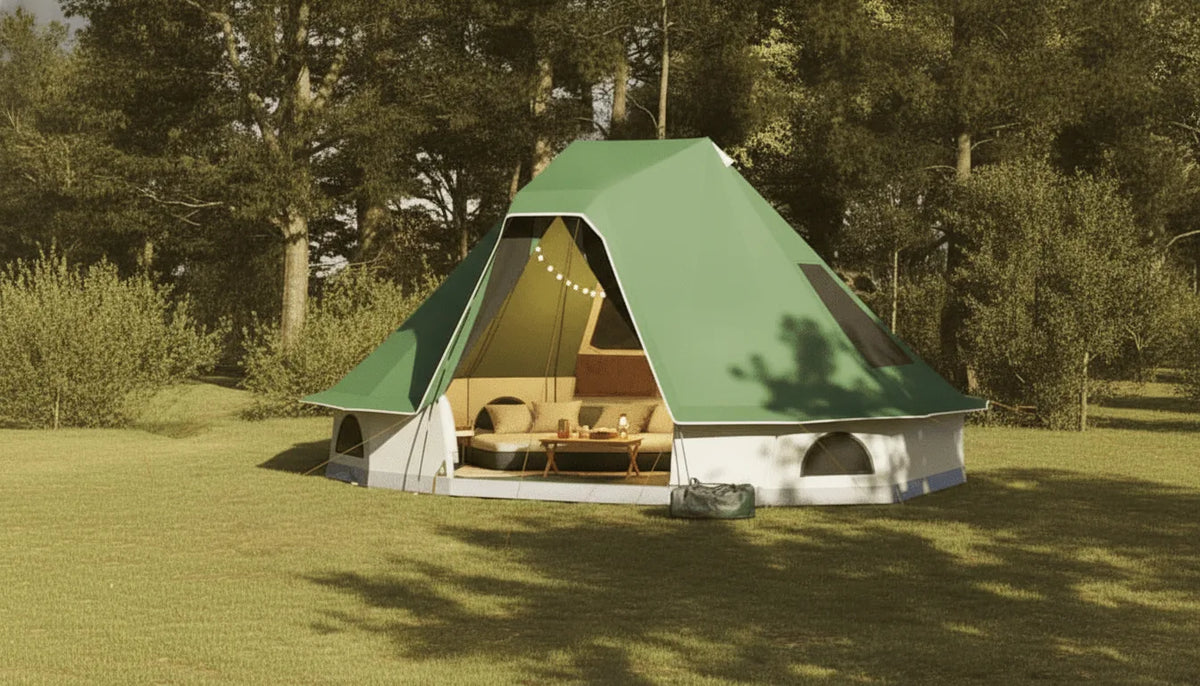 Tente Tipi Familiale 5 Personnes Confortable