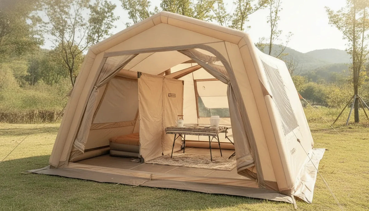 Tente Gonflable Maison 4P - Glamping Premium