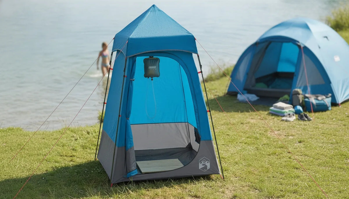 Tente de Douche Toilette Vestiaire Multifonction Camping