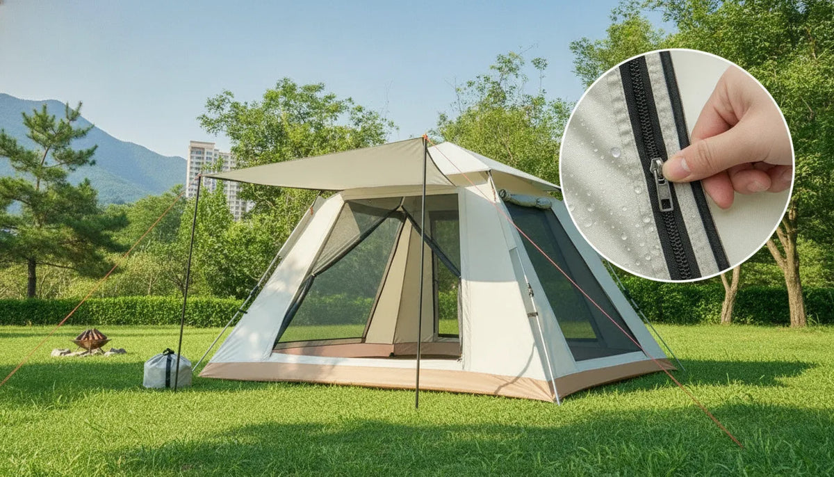Tente Automatique 3 Places Imperméable & Anti-UV