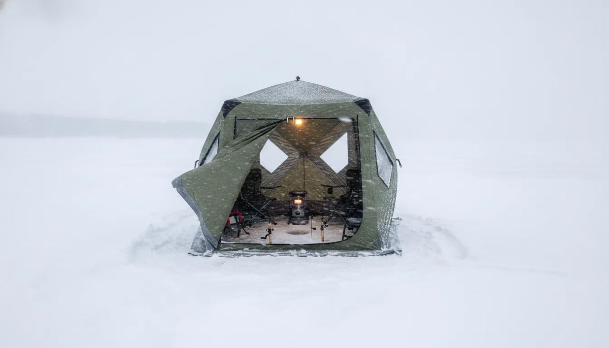 Tente de Pêche sur Glace 4 Saisons Grand Froid
