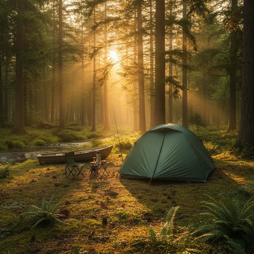 Tente Dôme 3 Places : Camping & Pêche Confortable