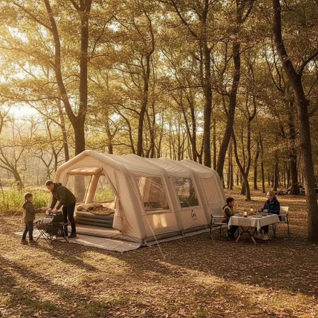 Tente Gonflable Maison 4P - Glamping Premium