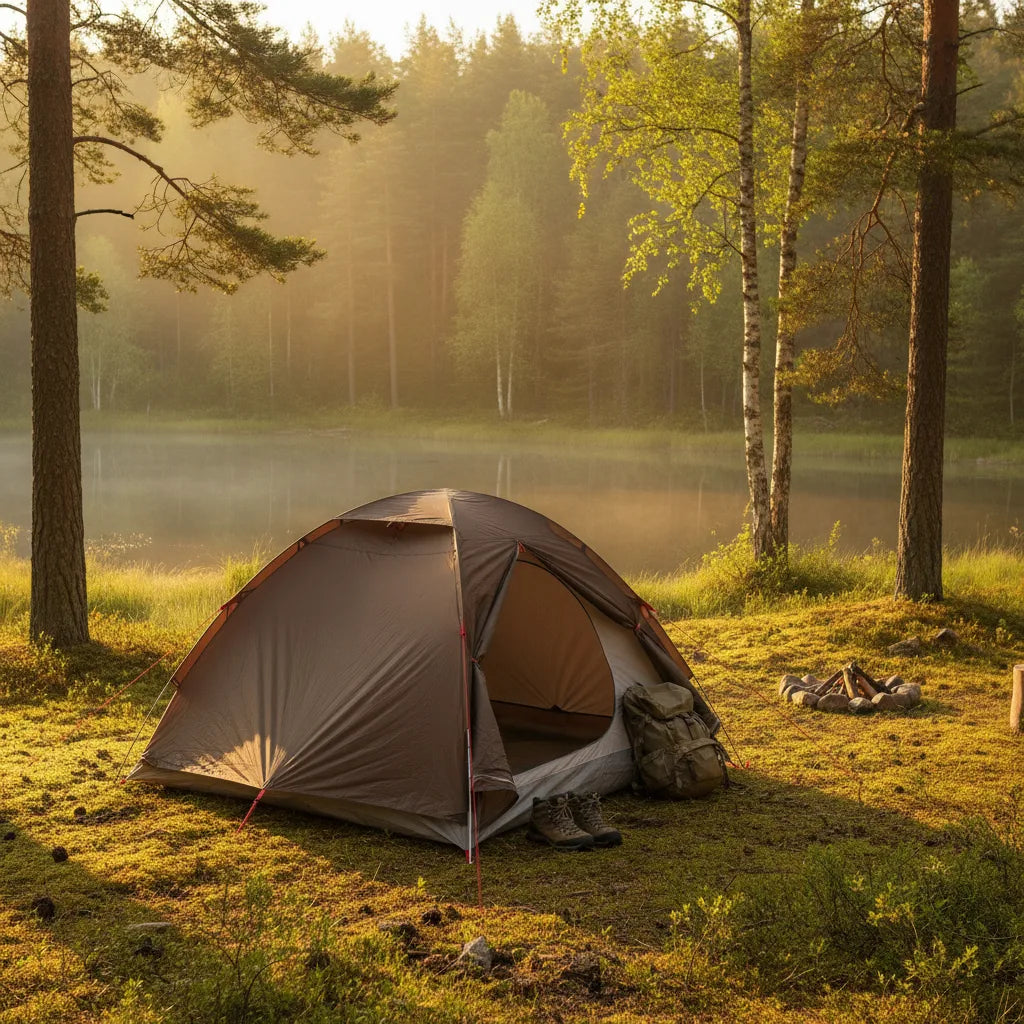 Tente 3 Places Légère : Camping, Randonnée, Pêche