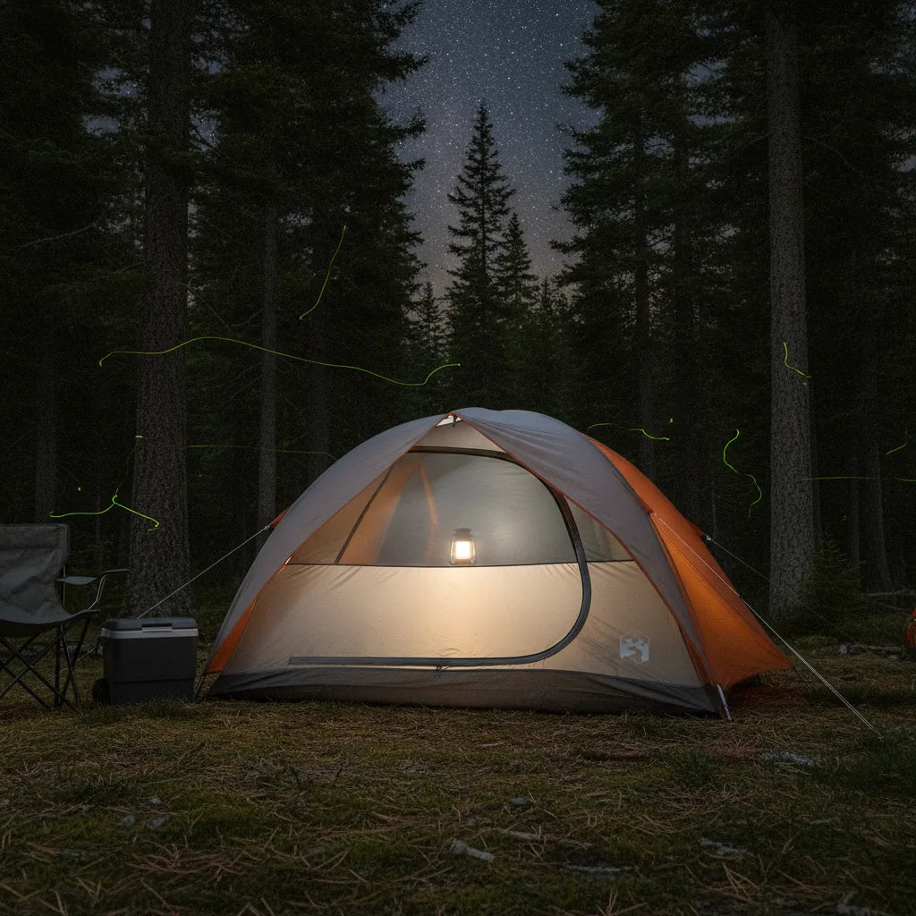 Tente Camping 4 Places : Montage Rapide & Confort