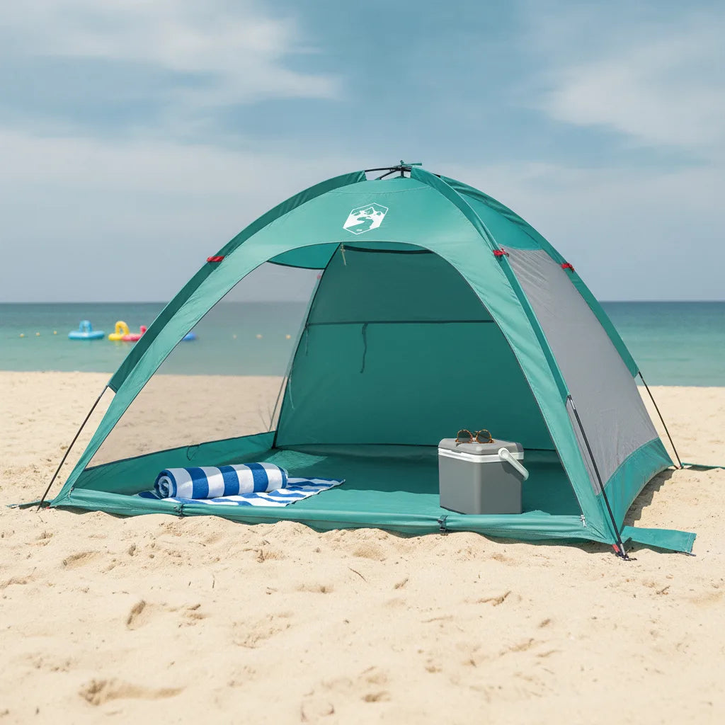 Tente de Plage 3-4 Personnes - Abri Solaire & Vent