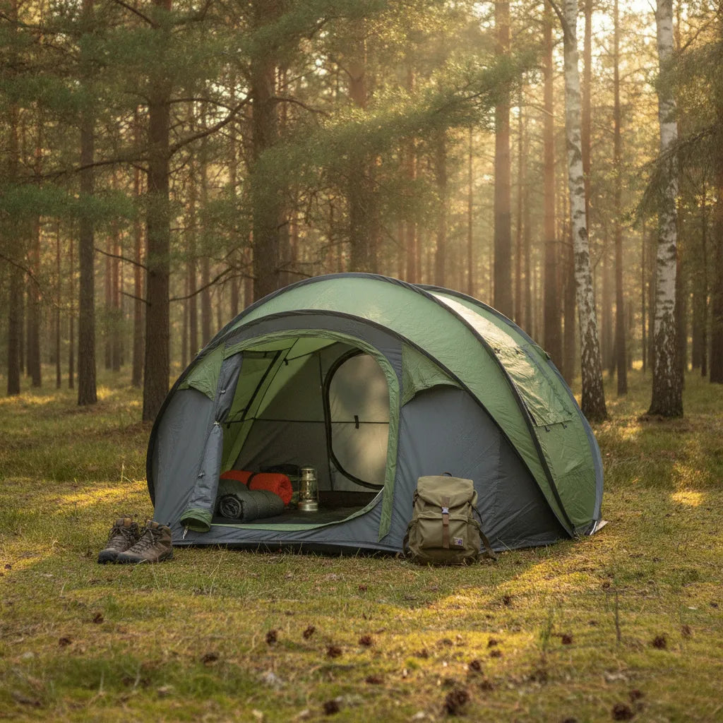 Tente 4 Places 2 Secondes : Camping Familial Instantané