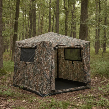 Tente de Chasse Camouflage 4 Personnes Imperméable