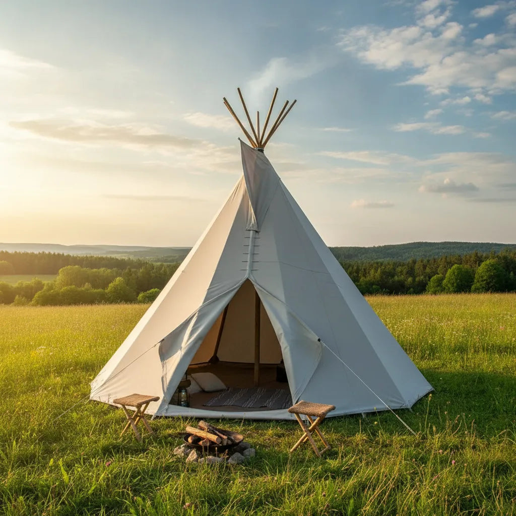 Tente Indienne Tipi 3-4 Places - Camping 4 Saisons