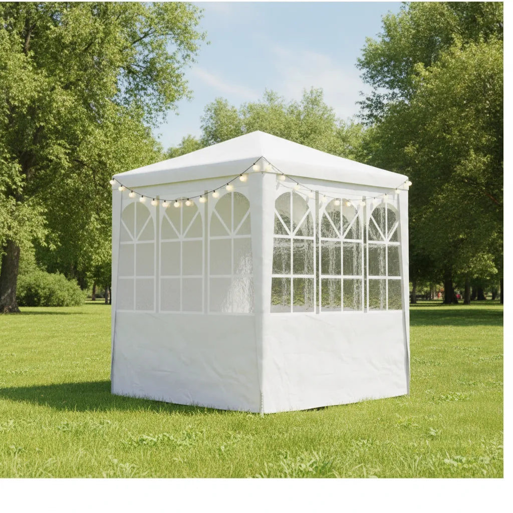 Tente de réception 2x2m : Abri élégant et pratique