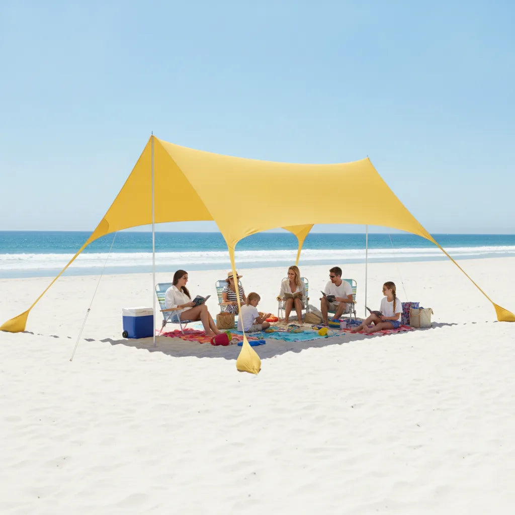 Tente de Plage XXL Anti-UV 8 Personnes