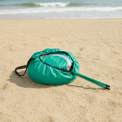 Tente Pop-Up Anti-UV 4 Personnes Vert d'Eau