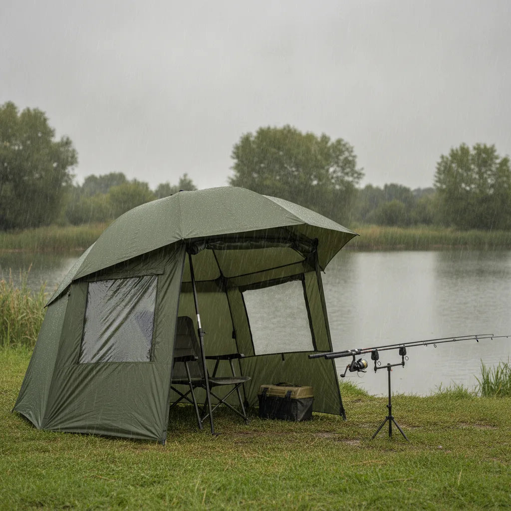 Parapluie Tente de Pêche 114cm - Abri Confortable