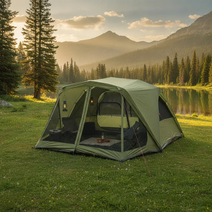 Tente Familiale 4 Places : Espace & Confort pour Camping