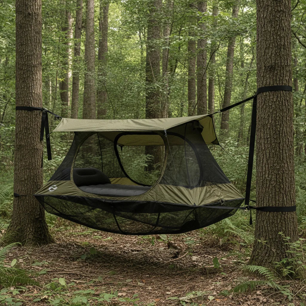 Tente suspendue : Confort & Aventure en Nature