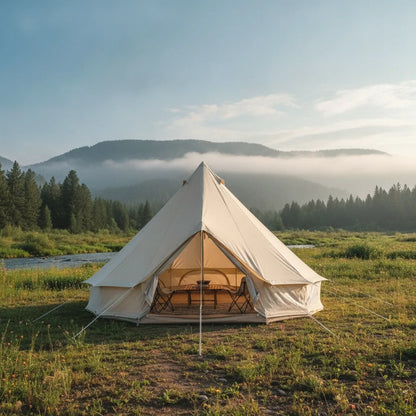 Tente Coton Familiale 5-8 Personnes - Confort & Aventure