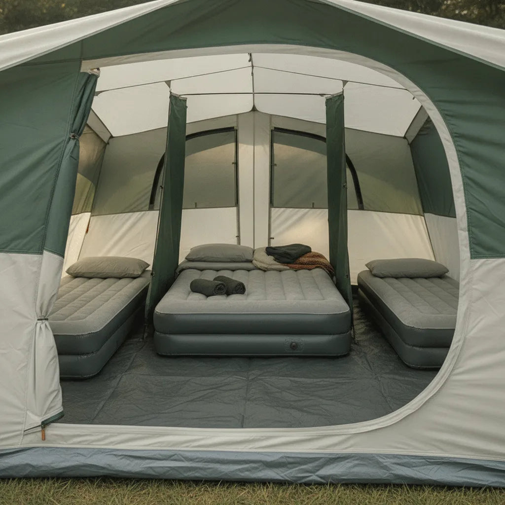 Tente Familiale 8 Personnes - 3 Chambres Séparées
