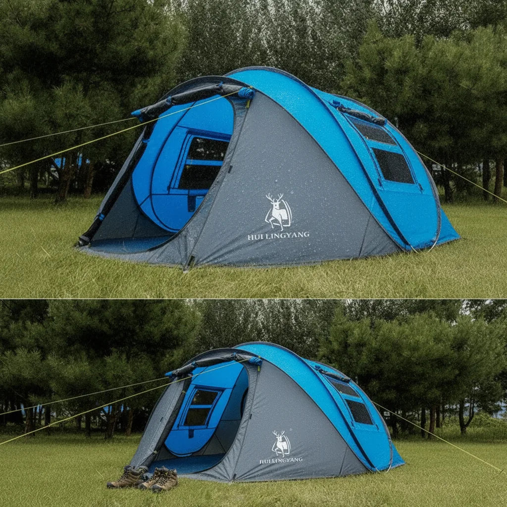 Tente Camping 2 Secondes 2 Personnes