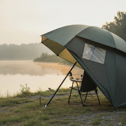 Parapluie Tente de Pêche 114cm - Abri Confortable