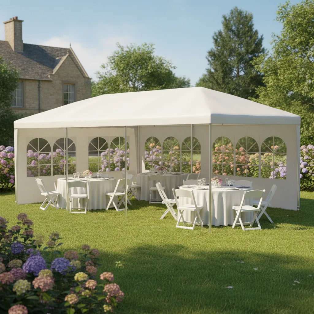 Tente de réception 3x6m - Espace événementiel chic et résistant