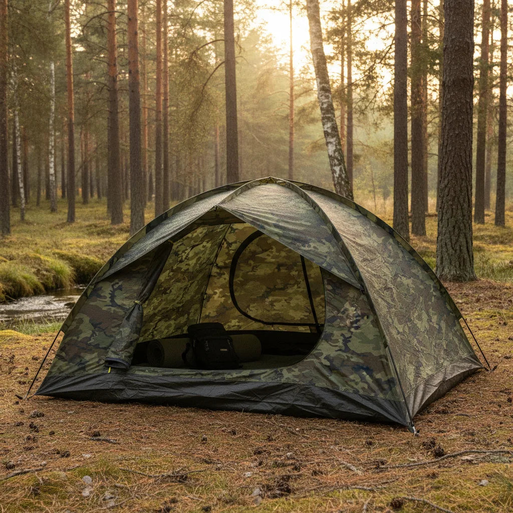 Tente Militaire Camouflage 2 Personnes