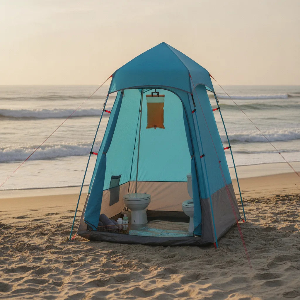 Tente de Douche Toilette Vestiaire Multifonction Camping