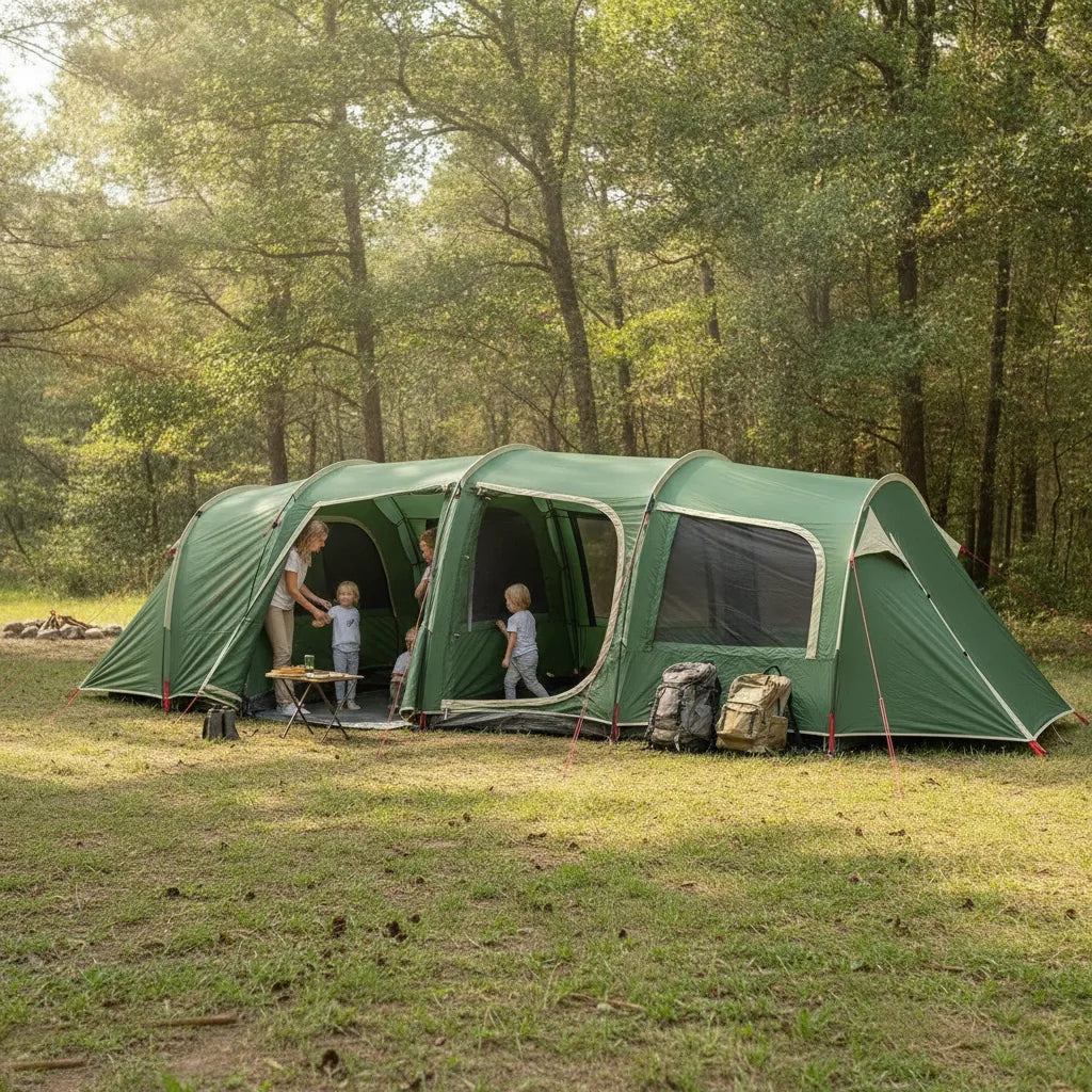 Tente Familiale 8 Personnes - 3 Chambres Séparées