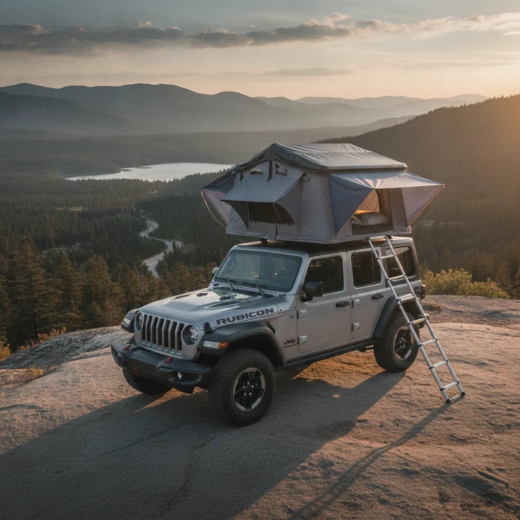 Tente de Toit Rigide 2 Personnes - Aventure Outdoor