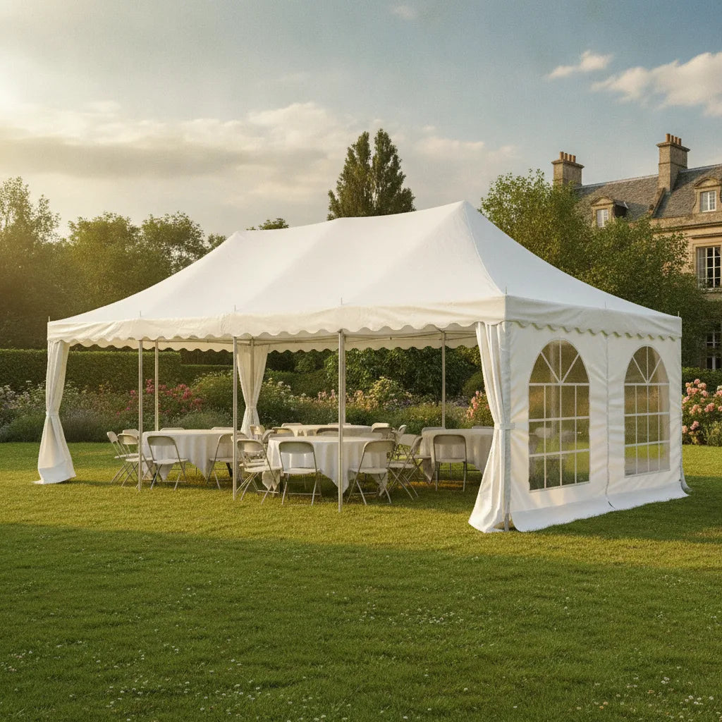 Tente de Réception 3x9m - Abri Événementiel Polyvalent