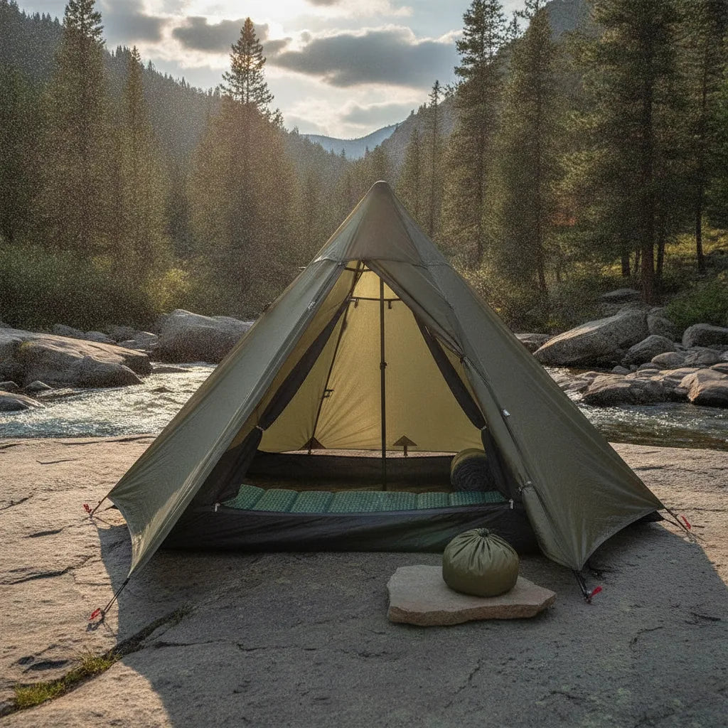 Tente Tipi 1 Place Ultra Légère 1,7kg