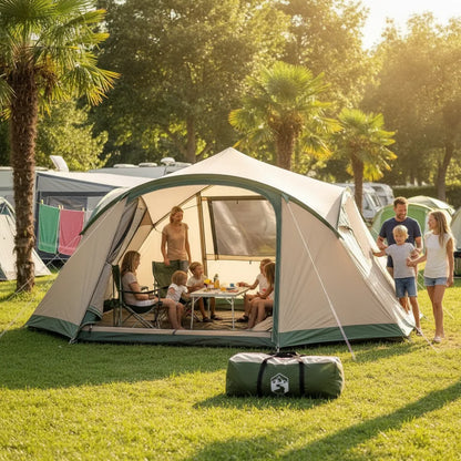 Tente Familiale 12 Personnes - 25m² Espace & Confort