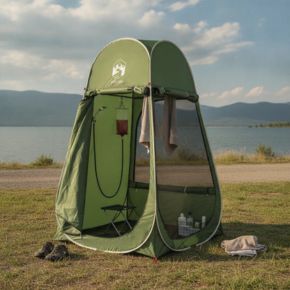 Tente de Douche Double Pop-Up Instantanée