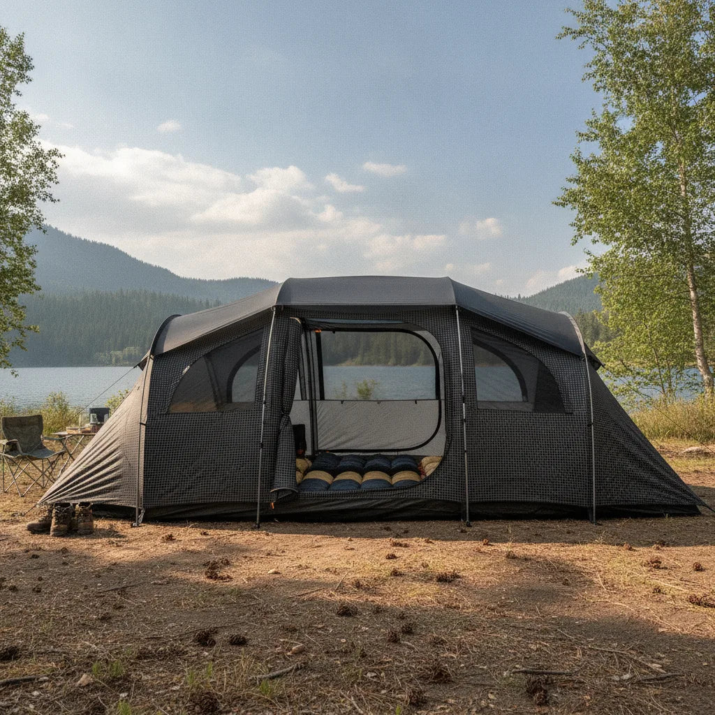 Tente Camping 6 Personnes Dôme 4 Saisons