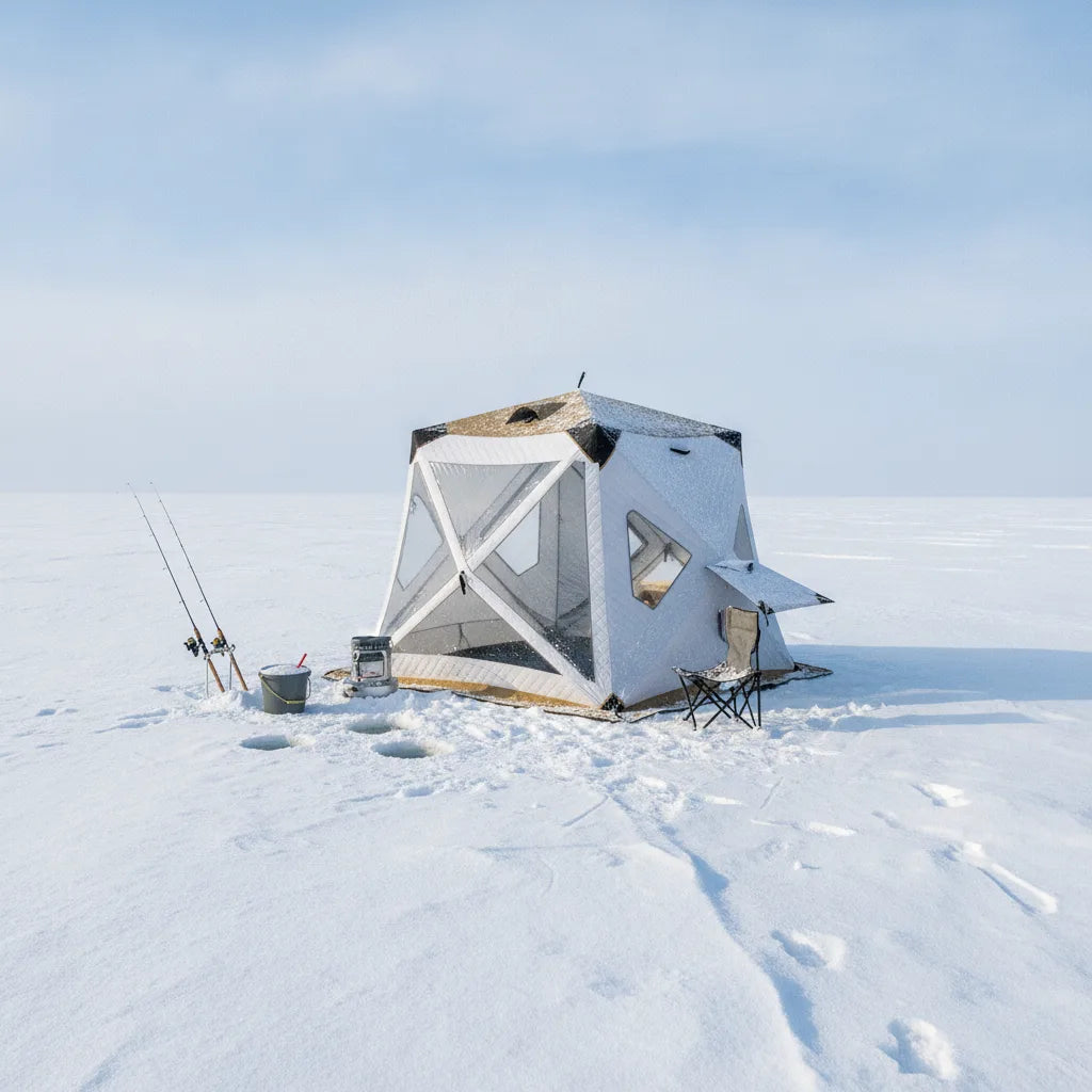 Tente de Pêche sur Glace 4 Saisons Grand Froid